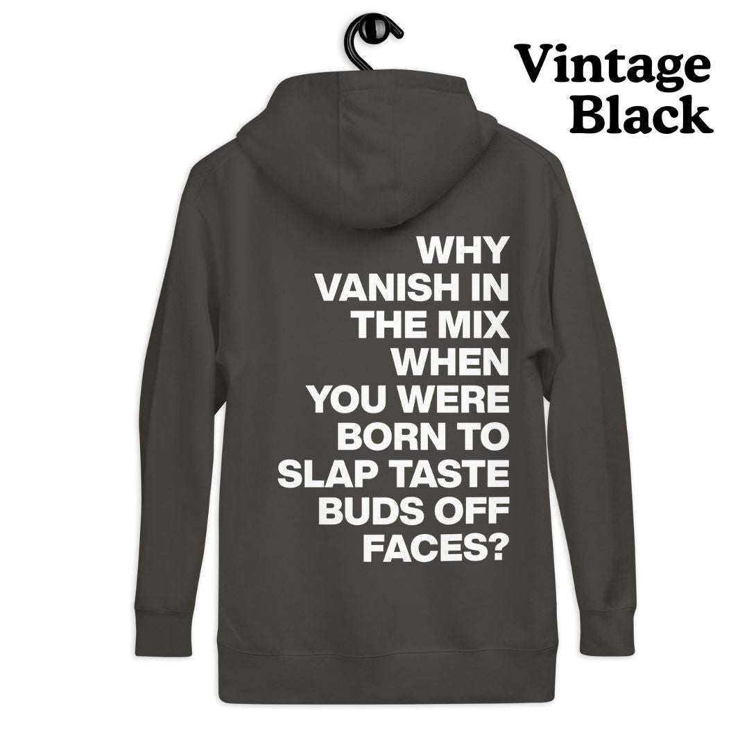 The Tastebuds Hoodie (White Text)