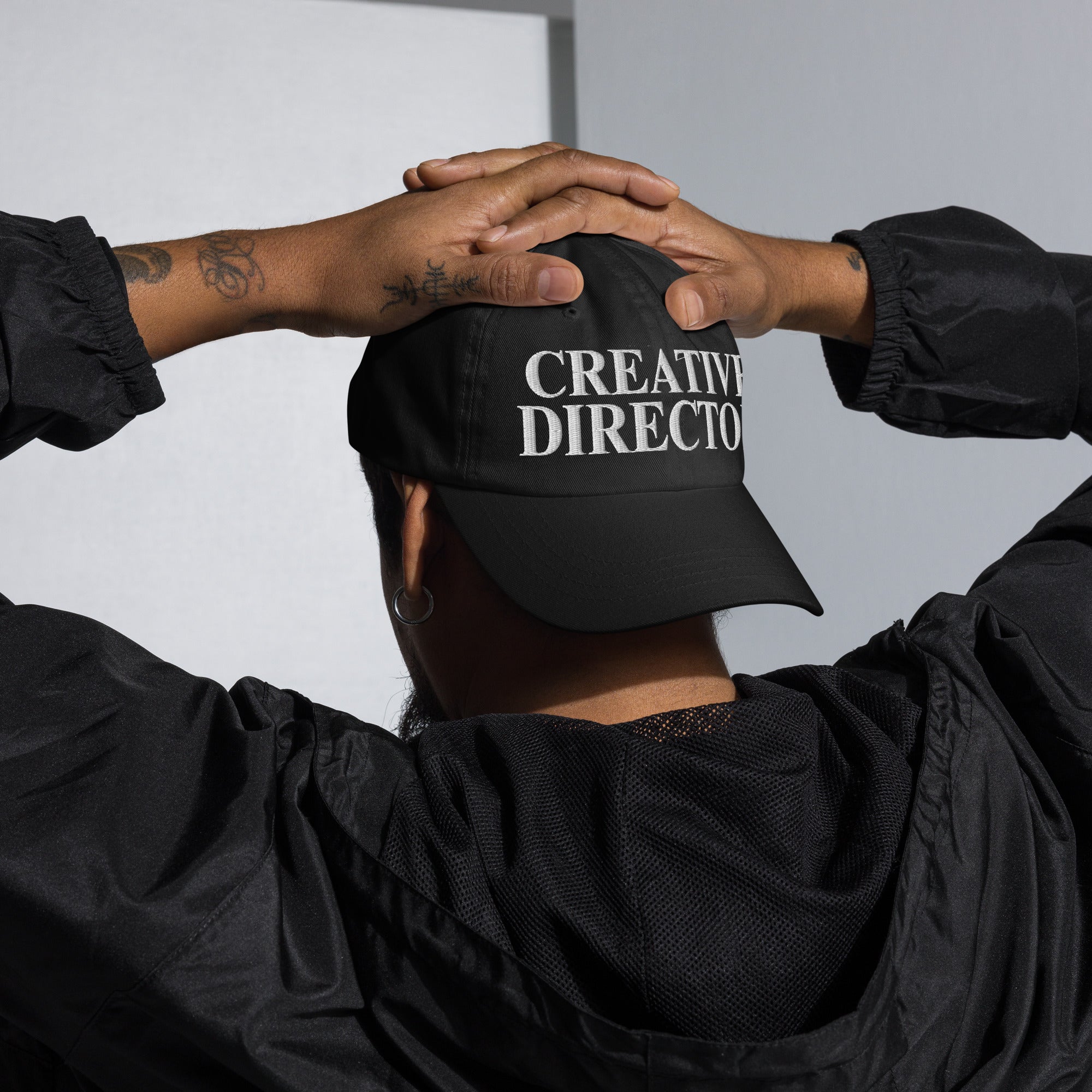 The Creative Director Cap (White Text)