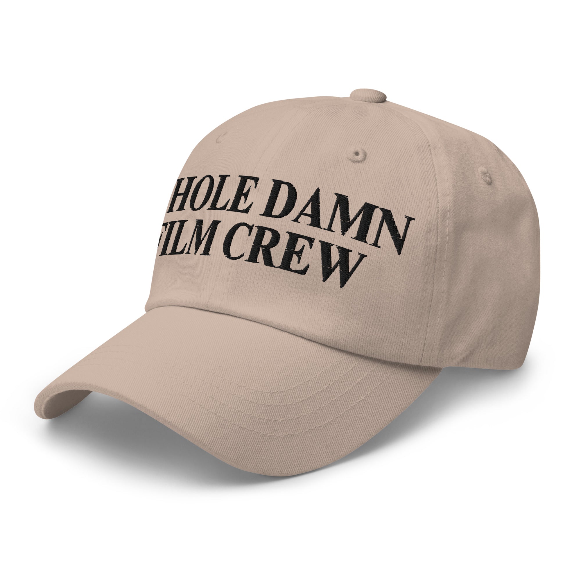 The Film Crew Hat (Black Text)