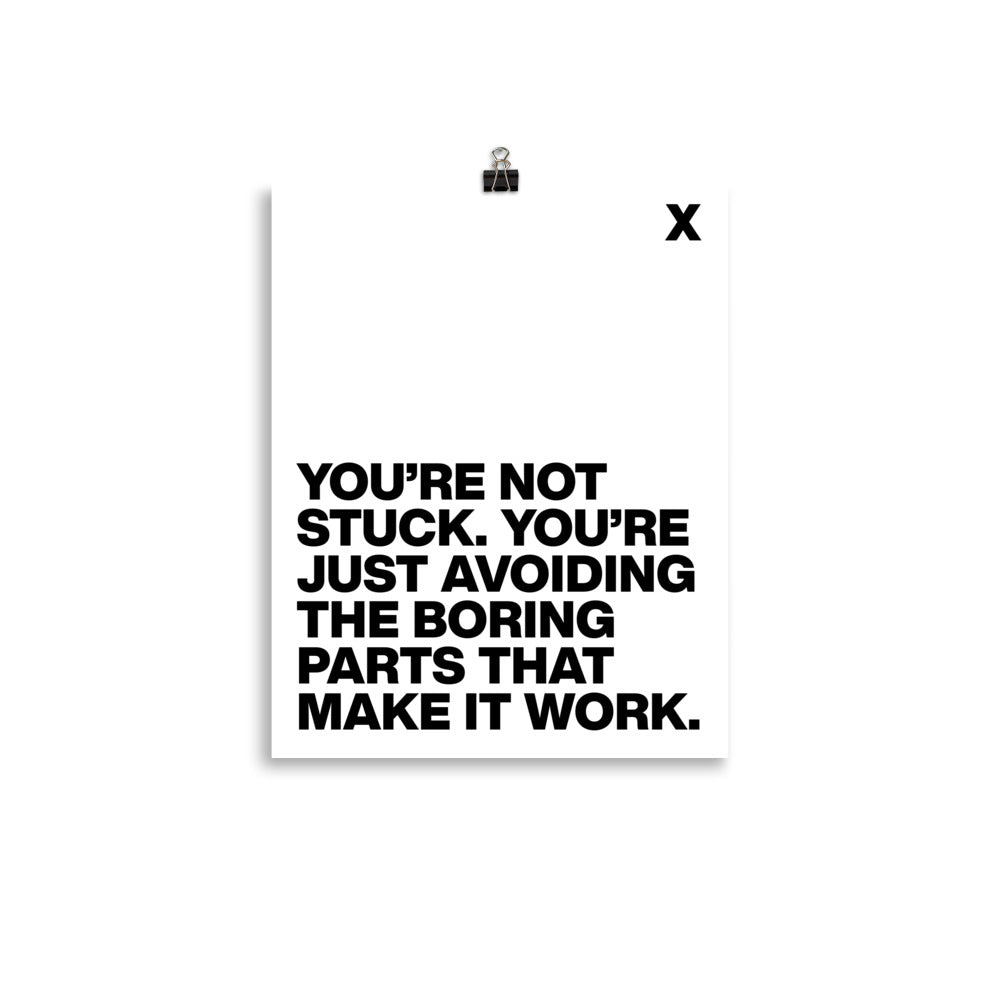 The Boring Parts Poster