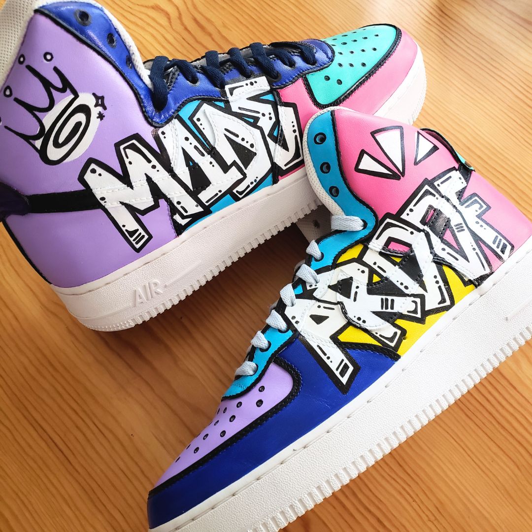 "Proof Made" Custom Sneakers