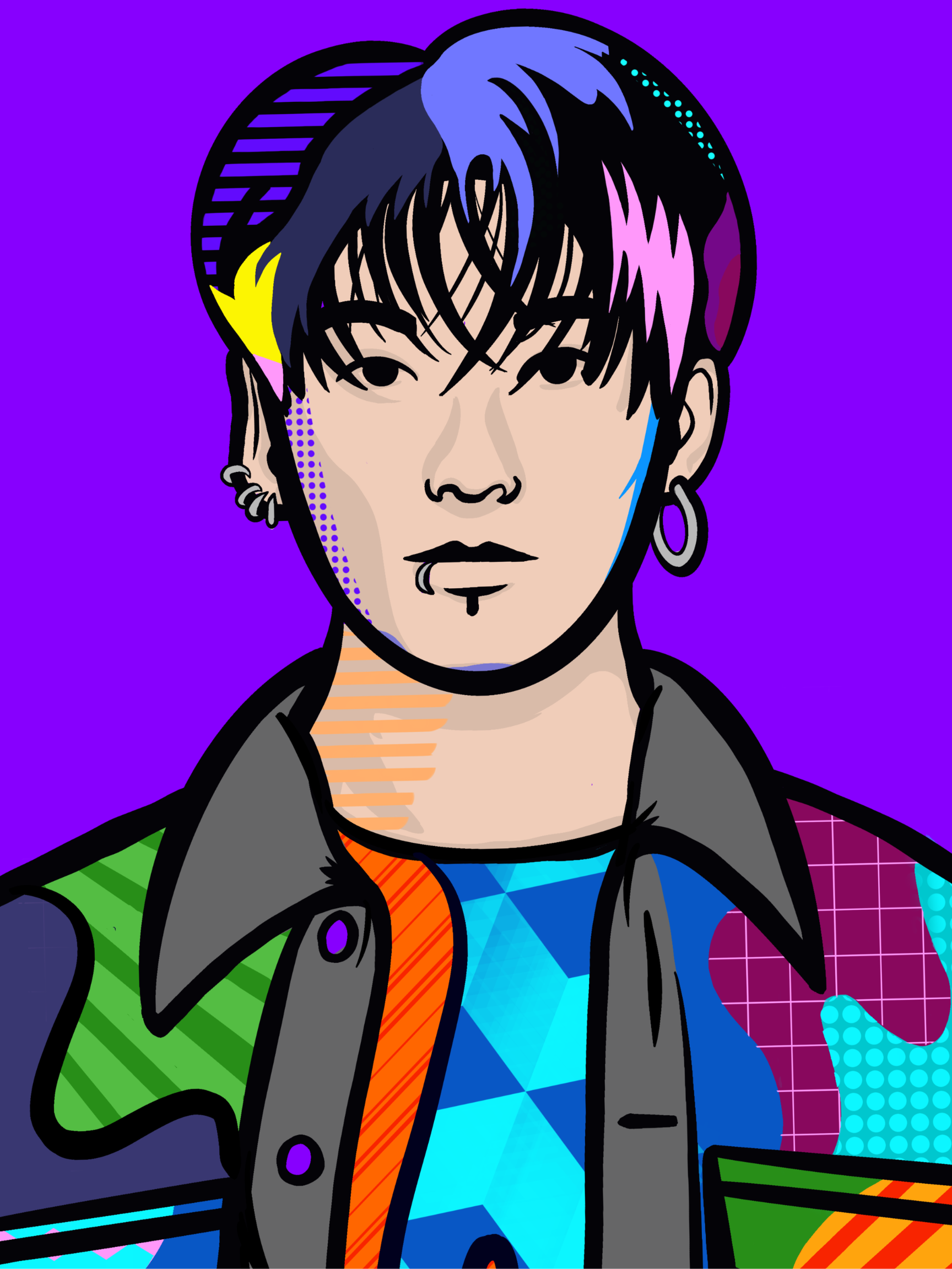 JK — BTS Pop Art Poster