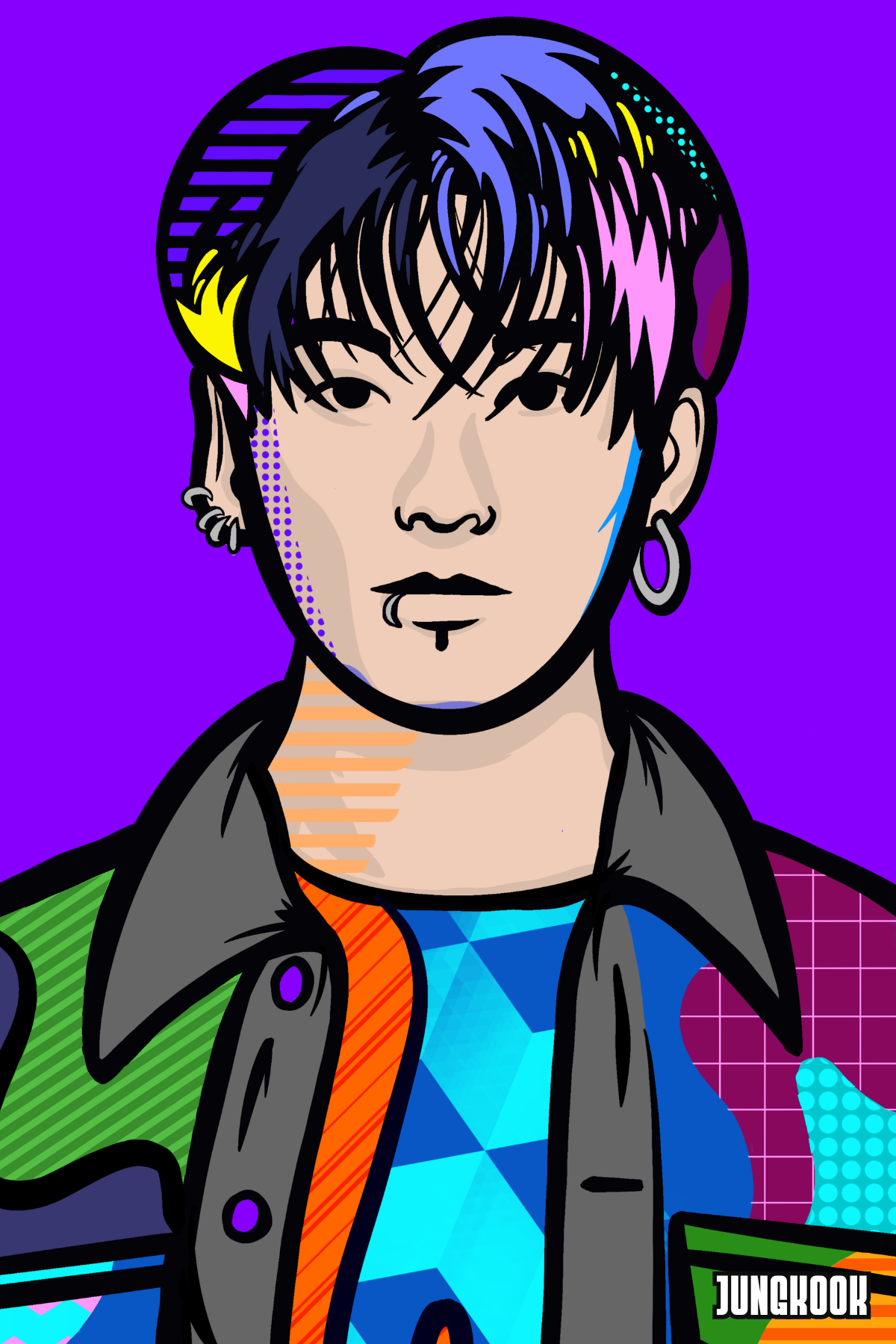 BTS Arirang World Tour — Pop Art Mini Poster (Digital Download)