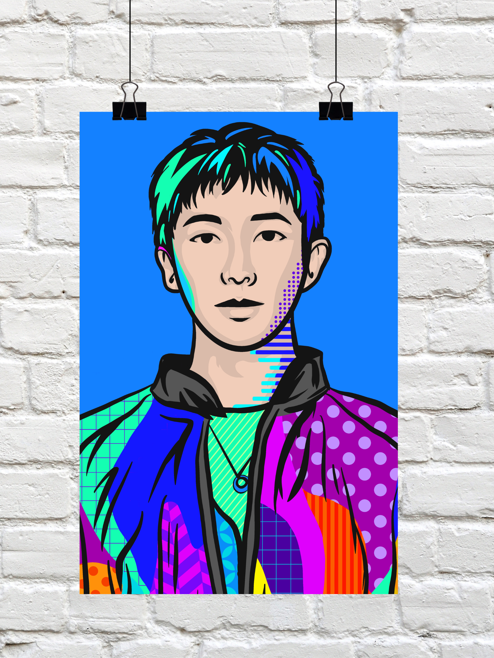 RM — BTS Pop Art Poster