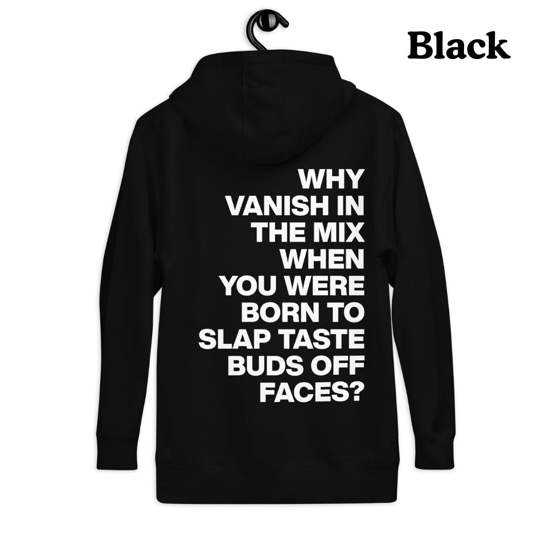 The Tastebuds Hoodie (White Text)