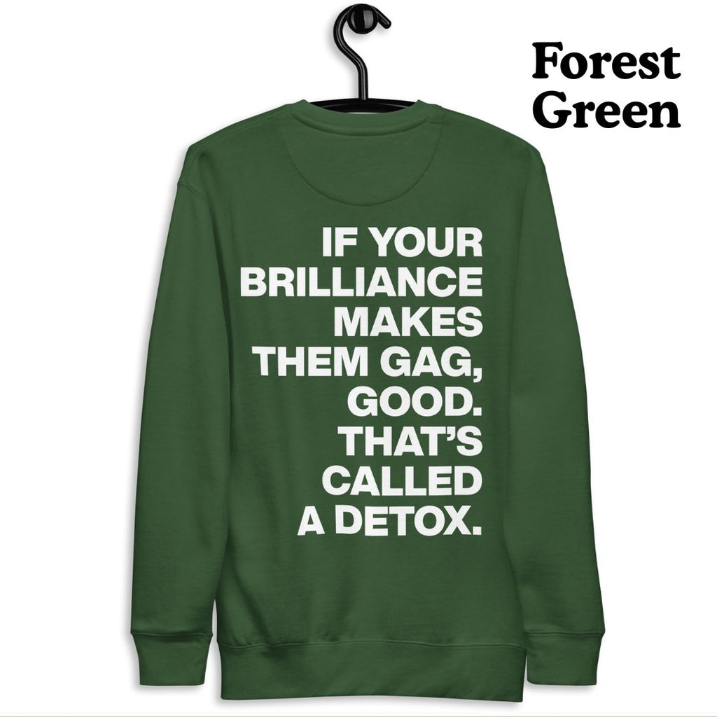 The Detox Sweatshirt (White Text)