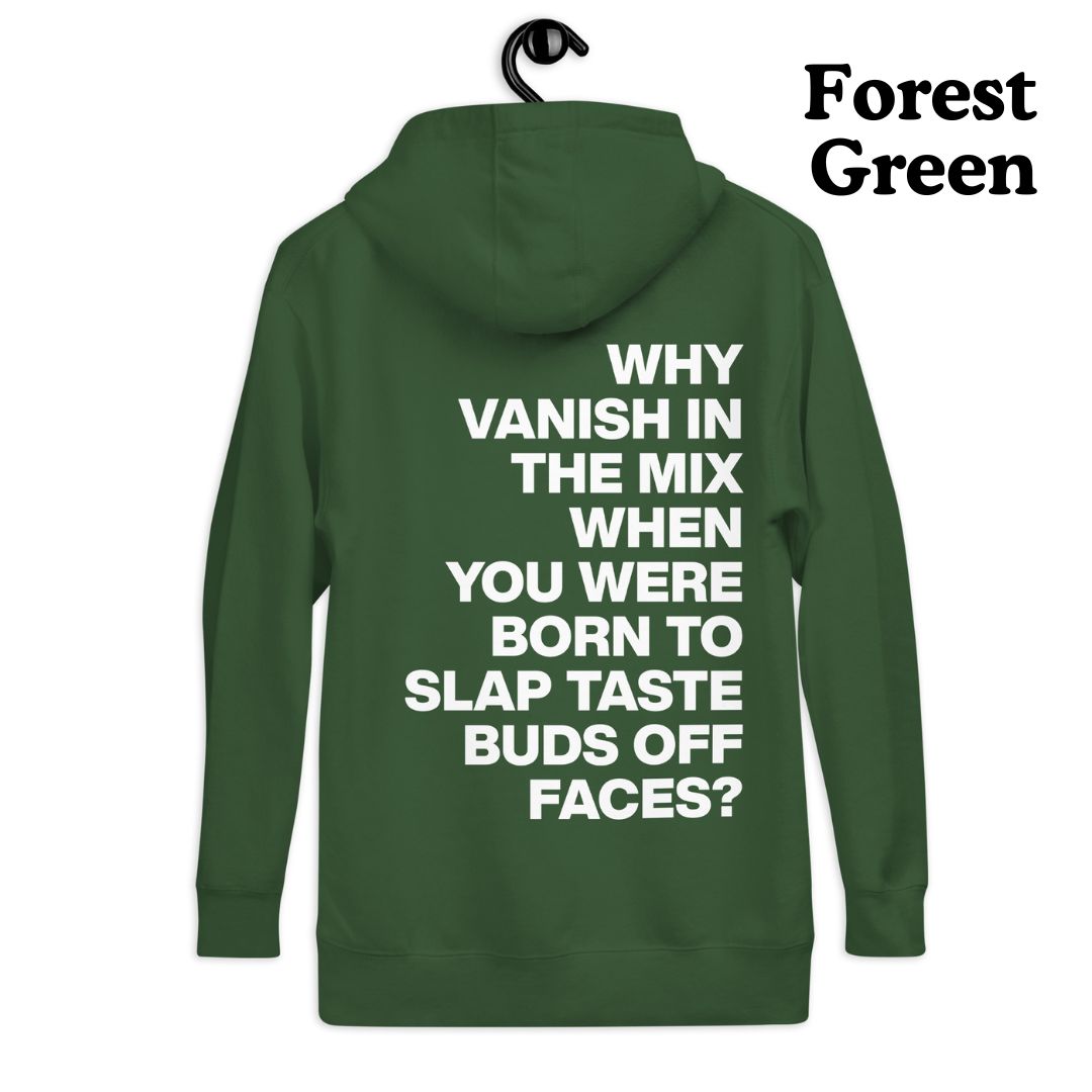 The Tastebuds Hoodie (White Text)