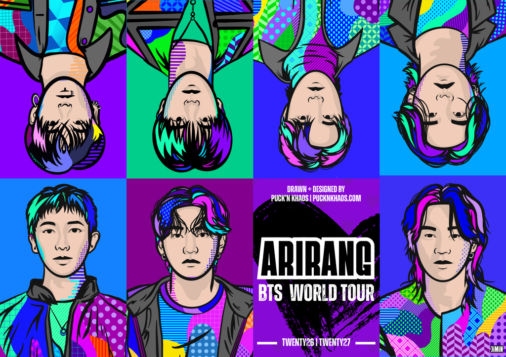 BTS Arirang World Tour — Pop Art Mini Zine (Digital Download)