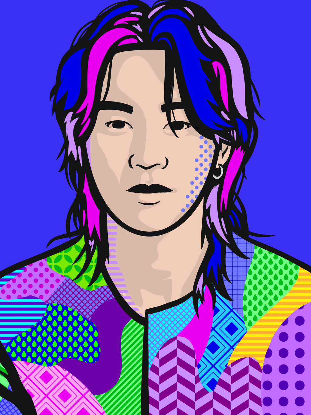 Jimin — BTS Pop Art Poster (Digital Download)