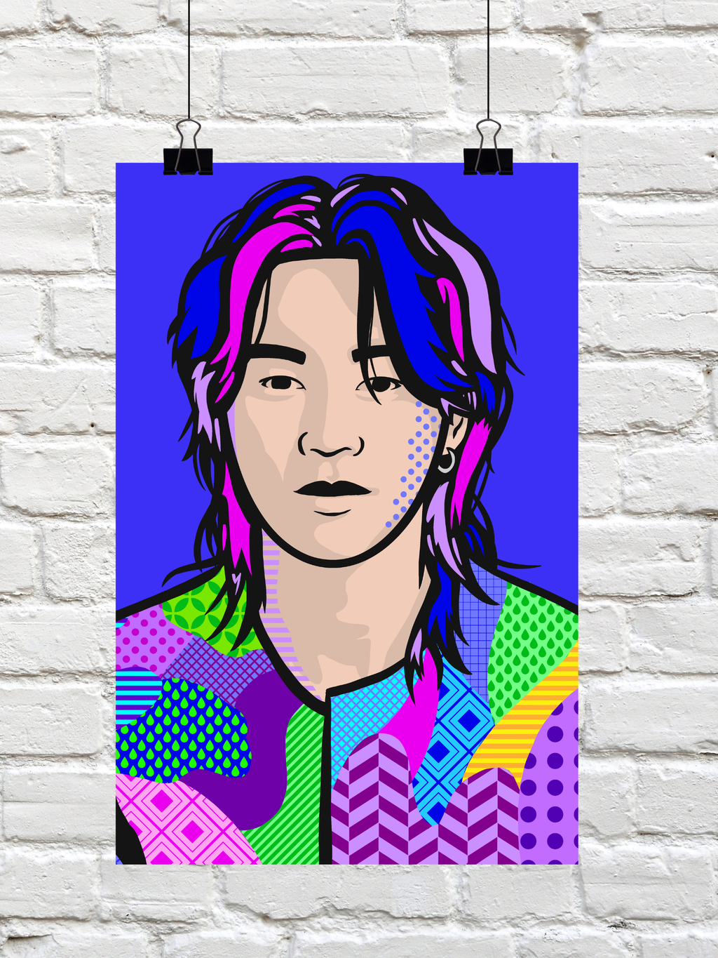 Jimin — BTS Pop Art Poster