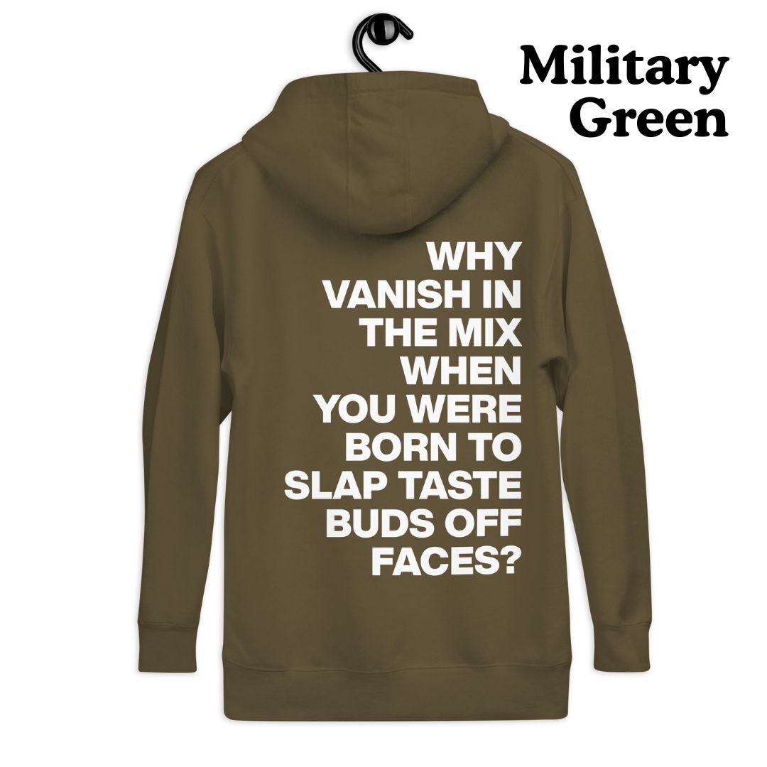 The Tastebuds Hoodie (White Text)