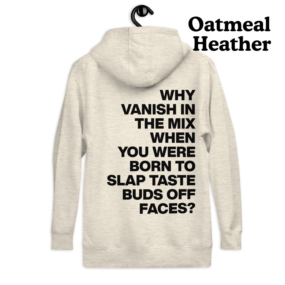 The Tastebuds Hoodie (Black Text)