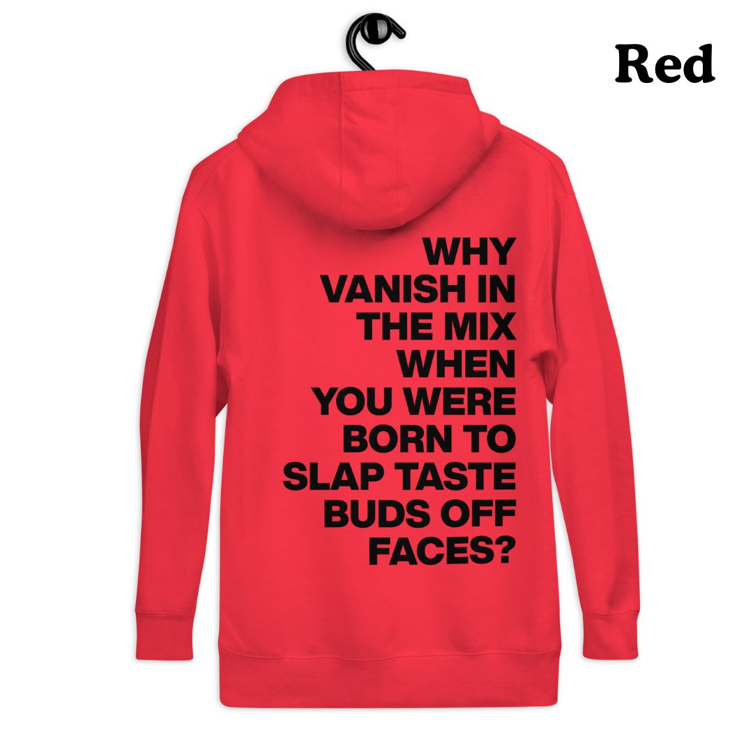 The Tastebuds Hoodie (Black Text)