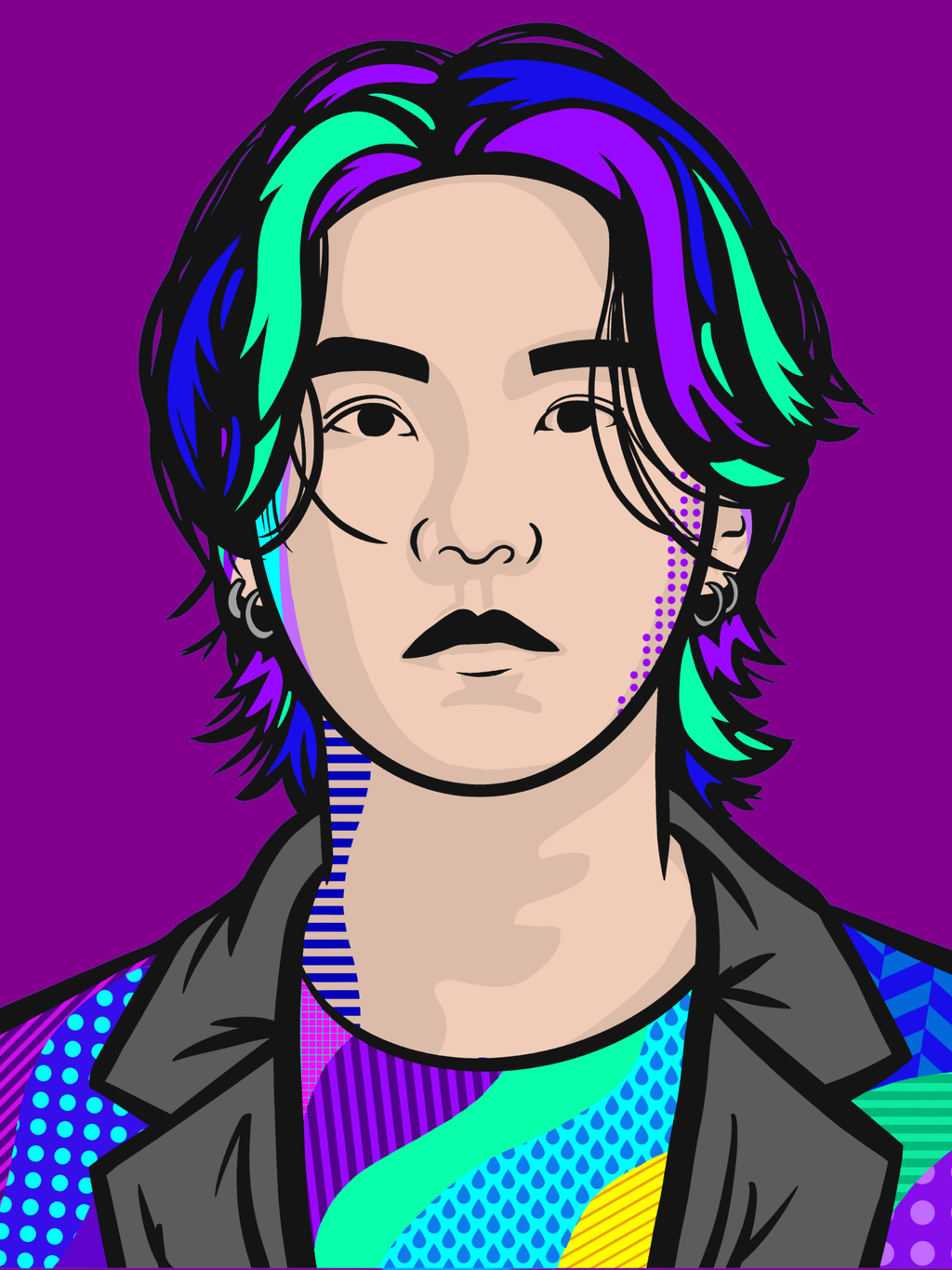 Suga — BTS Pop Art Poster (Digital Download)