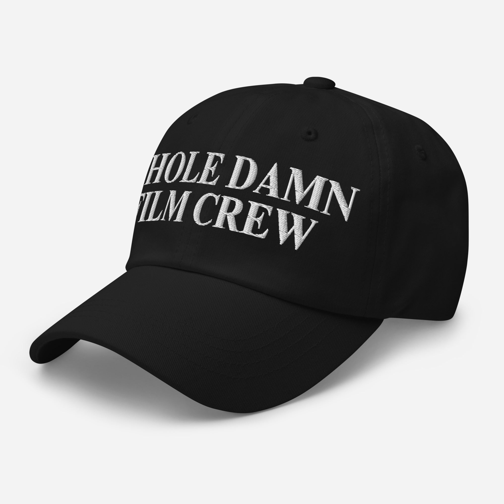 The Film Crew Hat (White Text)