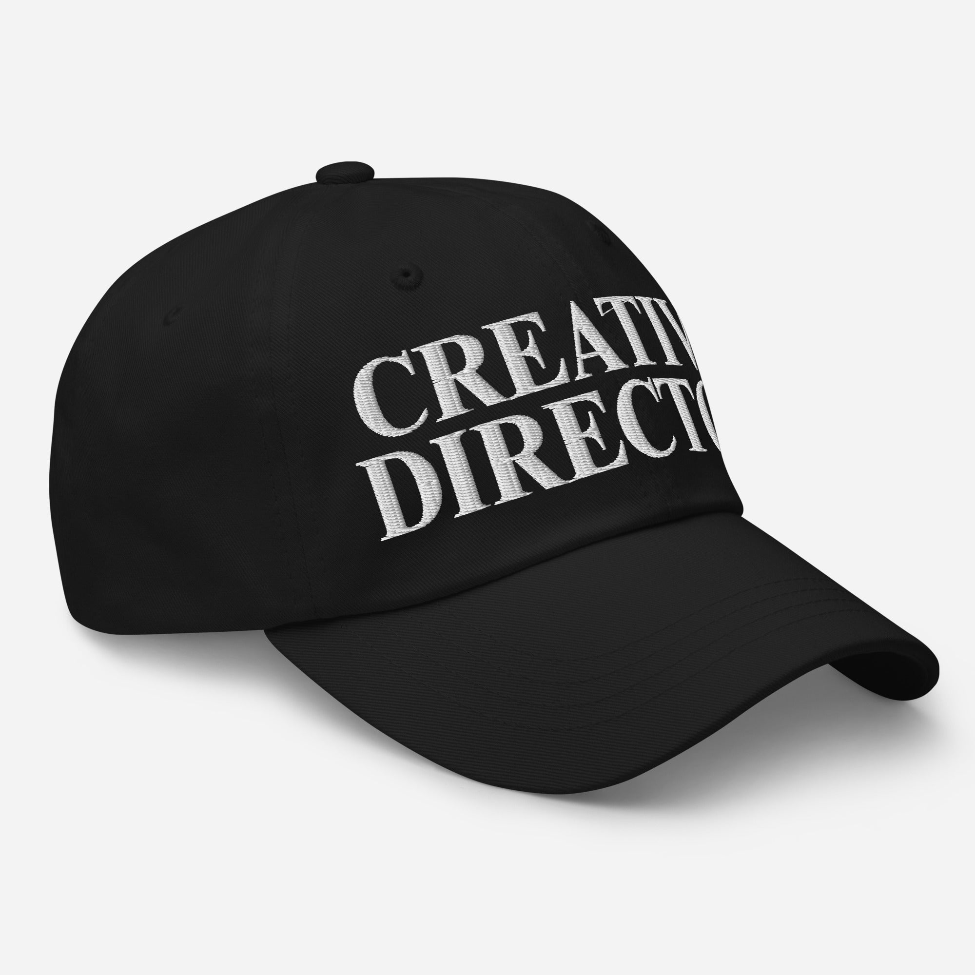 The Creative Director Cap (White Text)