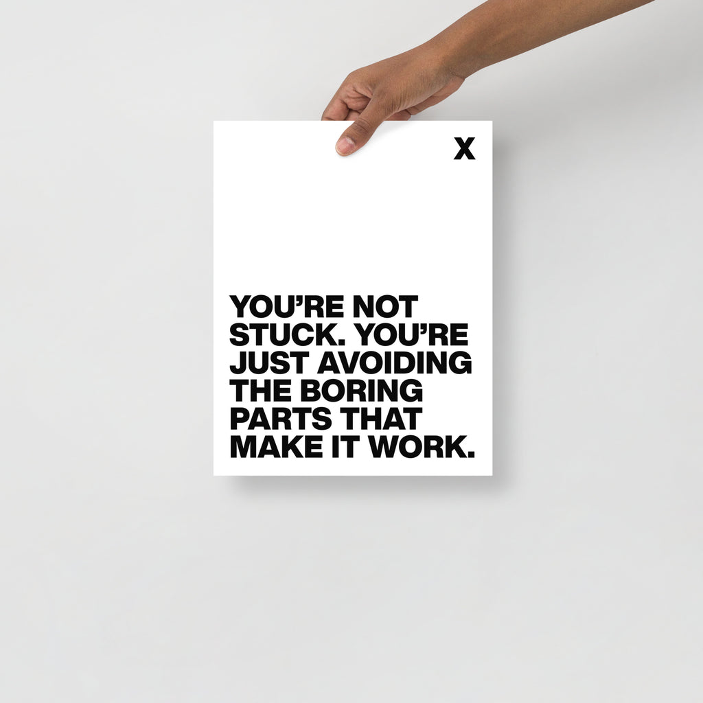 The Boring Parts Poster