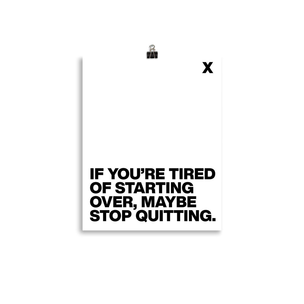 Today's Excuse Poster